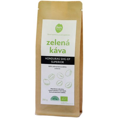 Fairobchod Bio zelená Káva Honduras SHG 250 g