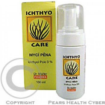 Ichthyo Care mycí pěna 3% Ichtyol Pale 100 ml