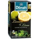 Dilmah Lemon & Lime čaj černý citron a limetka 20 x 1,5 g