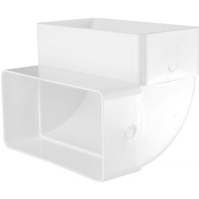 Dalap 5252 PVC koleno hranaté vertikální 90° 110 x 55 mm – Sleviste.cz