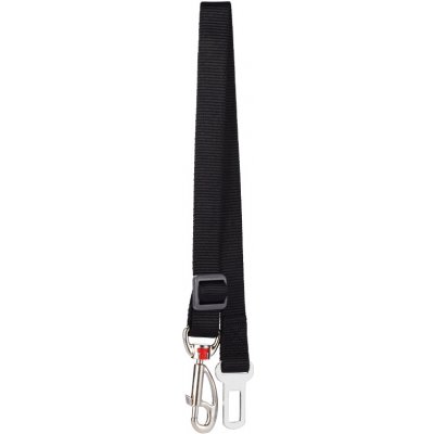 Red Dingo Bezpečnostní pás do auta pro psy černý 50-74 x 2,5 cm – Sleviste.cz
