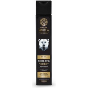 Natura Siberica Men Line osvěžující sprchový gel Bílý Medvěd 250 ml