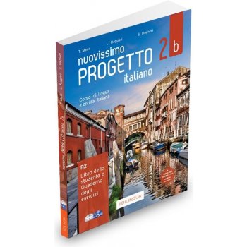 Nuovissimo Progetto italiano 2b/B2 Libro dello studente e Quaderno degli esercizi DVD video + CD Audio