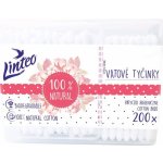 Linteo Papírové Vatové tyčinky 100% natural 200 ks – Zbozi.Blesk.cz