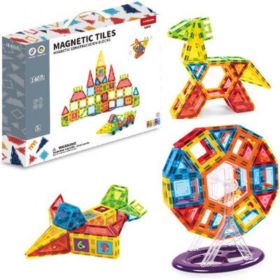 Magnetic Tiles Classic 140ks – Zboží Živě