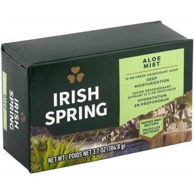 Irish Spring Aloe Mist sprchové mýdlo 104,8 g – Zboží Dáma