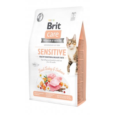 Brit Care Cat Grain-Free Sensitive Healthy Digestion & Delicate Taste 2 kg