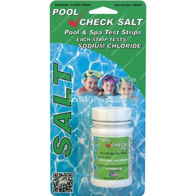 VÁGNER POOL PoolCheck Salt testovací proužky 16 ks – Zboží Dáma
