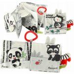 KIK textilní knížka s kontrastními vzory sova – Zbozi.Blesk.cz