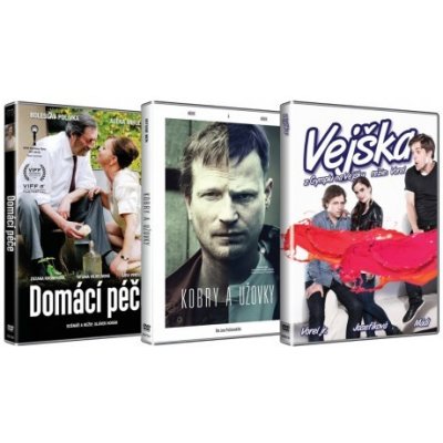 3x České drama: Domácí péče, Vejška, Kobry a užovky DVD – Zboží Mobilmania