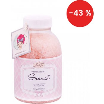 Badefee luxusní koupelová sůl Granat 500 g