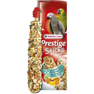 Versele-Laga Prestige Sticks tyčinky ovocné pro velké papoušky 140 g – Hledejceny.cz