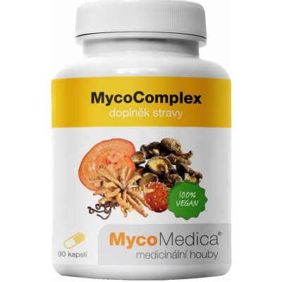 MycoMedica MycoComplex VEGAN 90 rostlinných kapslí – Hledejceny.cz