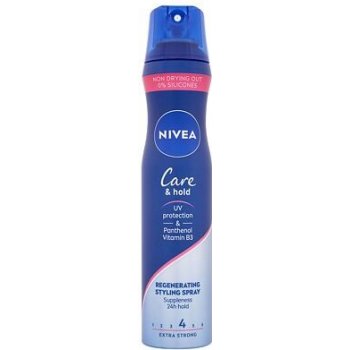 Nivea Care & Hold regenerační lak na vlasy pro extra silnou fixaci (Extra Strong 4) 250 ml