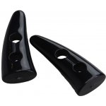Pro Háčkování Knoflík roh 41 x 16 mm, černý – Zboží Dáma