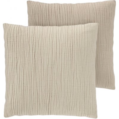 Livarno mušelín 2 ks béžová 50 x 60 cm – Hledejceny.cz