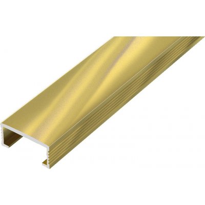 Acara listela široká elox zlato DL2 25 mm 2,5 m – Zboží Mobilmania