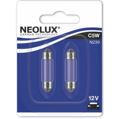 Neolux C5W 12V 5W SV8,5-8 sufitka 2 ks N239-02B