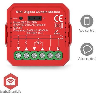 Vestavěný Modul SmartLife NEDIS ZBCSN10RD – Hledejceny.cz