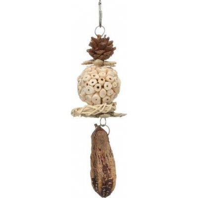 Flamingo Pet Products NV Hračka pták přírodní Bero Flamingo 6 x 6 x 29 cm – Sleviste.cz