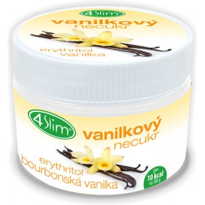 4SLIM Vanilkový NECUKR s Bourbon vanilkou 240 g – Hledejceny.cz