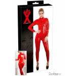 LateX latexový catsuit s dlouhými rukávy otevřenými zády a zipem v rozkroku – Hledejceny.cz