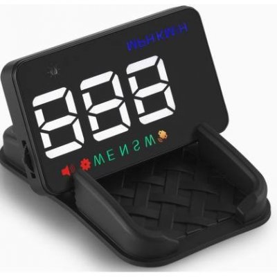 Pouzdro HEAD UP DISPLEJ 3,5" GPS měřič rychlosti se135 – Zboží Mobilmania