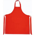 L-Merch Unisex zástěra NT5220 Red 85x75cm – Hledejceny.cz