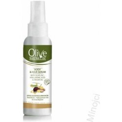 Olive tělové a vlasové sérum olivový olej Kyselina Hyaluronová 100 ml