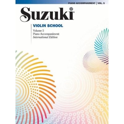 Suzuki Violin School Piano Accompaniment Volume 5 noty na housle klavír – Zboží Mobilmania