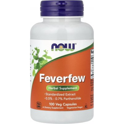 Now Foods Foods Feverfew 100 kapslí – Hledejceny.cz