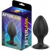 Anální kolík AfterDark Rifter Butt Plug Silicone Black Size M 7.2 cm x 3.5 cm