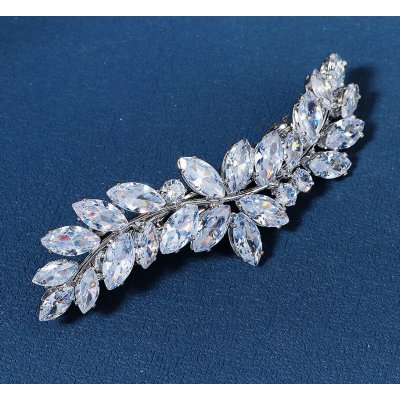 B-TOP Spona do vlasů s kamínky Flower zirkon – Hledejceny.cz