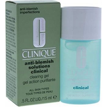 Clinique Anti-Blemish Solutions Clinical čistící gel proti nedokonalostem pleti Clearing Gel 15 ml