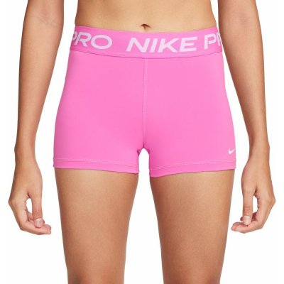 Nike dámské tenisové kraťasy Pro 365 3in playful pink/white růžový – Zboží Dáma