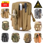 Taktické pouzdro, 100% Nylon. Molle i na opasek. EDC Kapsička na mobil, peněženku, klíče. Barva: Khaki – Zbozi.Blesk.cz