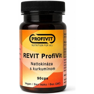 Profivit REVIT Nattokináza + kurkumin 90 kapslí – Hledejceny.cz