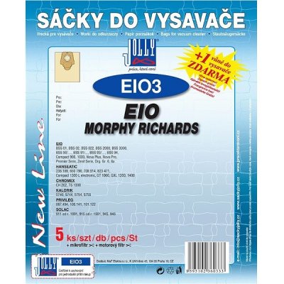 Jolly EIO 3 (5+1+1ks) do vysav. EIO, MORPHY RICHARDS – Zbozi.Blesk.cz