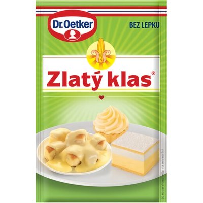 Dr. Oetker Zlatý klas na přípravu krémů a náplní bezlepkový 40 g – Zboží Dáma