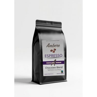 AMBERE KÁVA CHOCOLATE BLEND zrnková 1 kg – Hledejceny.cz
