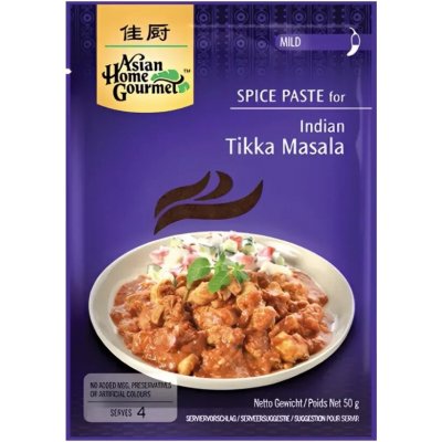 Asian Home Gourmet Indické Tikka Masala pasta 50 g – Zboží Dáma