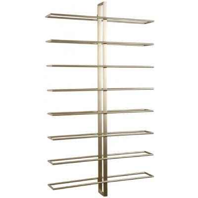 Present time Zlatý kovový stojan na víno Roglid 90 cm – Zboží Dáma