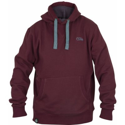 Fox mikina s kapucí Chunk Ribbed Hoody Burgundy