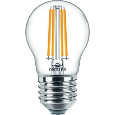 Philips CorePro LED žárovka LEDLuster ND 6.5-60W P45 E27 827 CL G – Hledejceny.cz