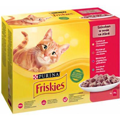 Friskies kuře hovězí jehněčí kachní 12 x 85 g – Zboží Mobilmania