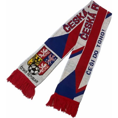 Fajntričko fanouškovská šála Česká republika – Sleviste.cz
