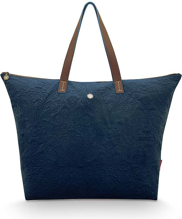 PIP Studio taška prošívaný samet Denim Blue