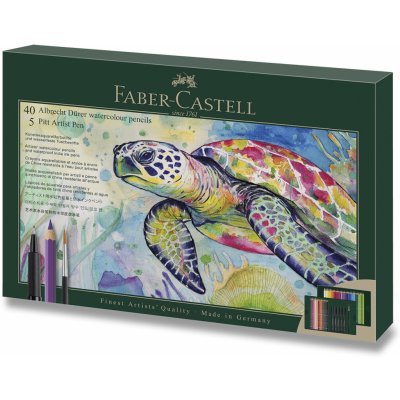 Faber-Castell Albrecht Dürer & Pitt Artist Pen 217554 sada uměleckých pastelek 46 ks – Zboží Živě