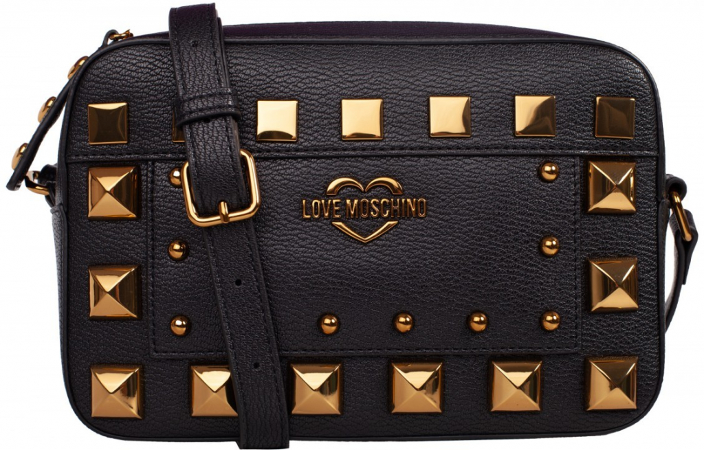 Love Moschino kabelka pošťačka dámská NEW GOLD