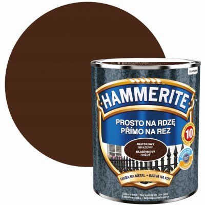 Akzo Nobel Hammerite Přímo na rez kladívkový 0,7l hnědý